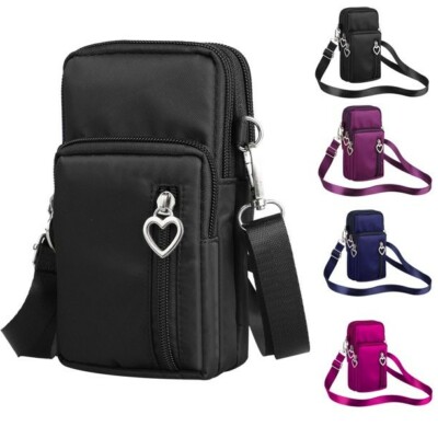 TSV Small Crossbody Cell Phone Pouch Purse for Women, Waterproof Mini Messenger 