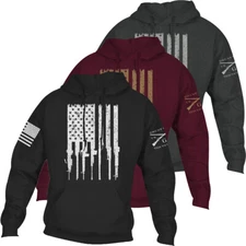 Grunt Style Rifle Flag 2.0 Pullover Hoodie