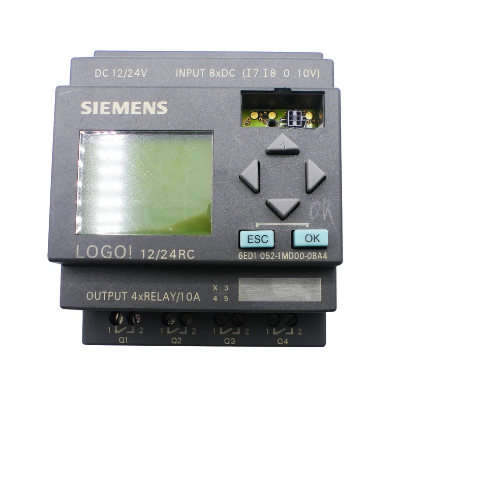 SIEMENS LOGO! 6ED1052-1MD00-0BA4 6ED1 052-1MD00-0BA4 LOGIKMODUL FS: 02 -used- - Bild 4 von 4