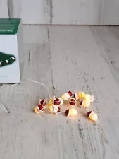 Dept 56 53123 String of 12 Santa Lights village accessory xmas