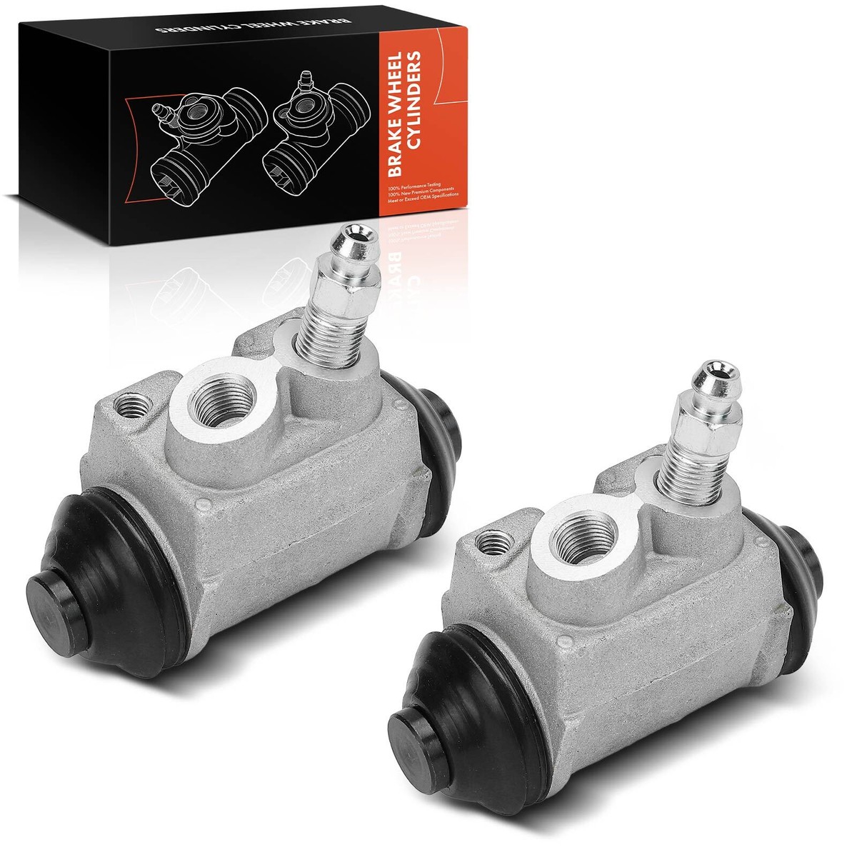 2Pcs Rear Drum Brake Wheel Cylinders for Hyundai Elantra 01-11