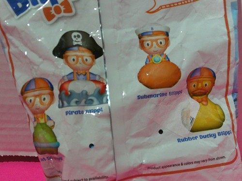 Blippi Bathtub Floating Squirters Mystery Surprise Bag Sealed NEW - Picture 6 of 6