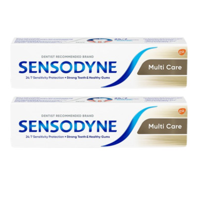 Sensodyne Malaysia Toothpaste Multi Care sensitivity protection (2X100G)
