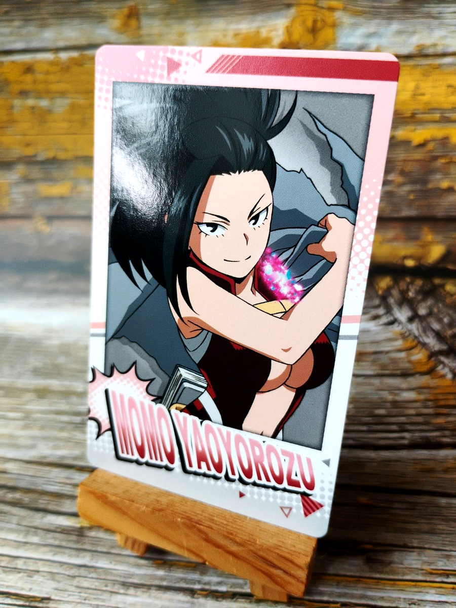 カード・フォト・ブロマイド momo Momo Yaoyorozu - My Hero Academia MHA Snapmide Card - Japan | eBay