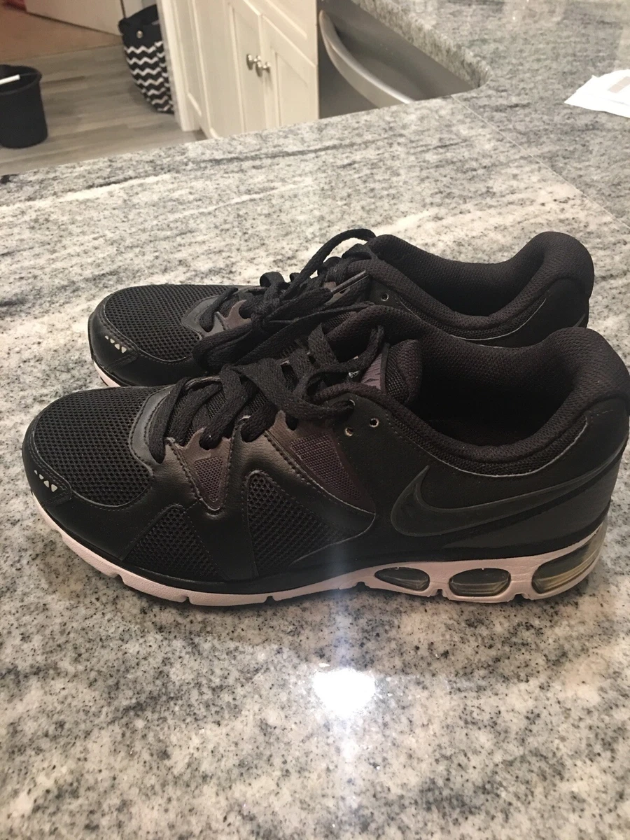 Nike Mens Air Max Turbulence 17 Running Shoes Black White 429880 001 Size 8
