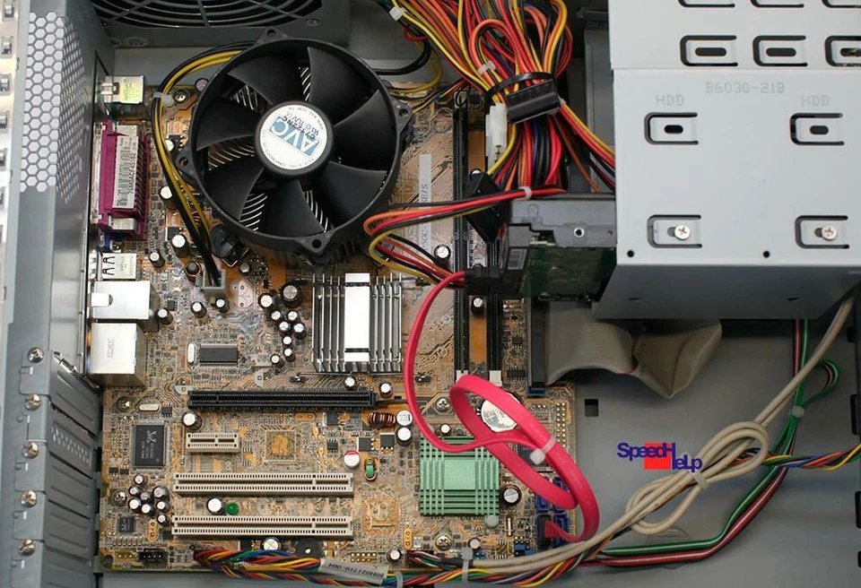 Computador Home Office PC Asus P5GC-TVM-SE/S Windows XP 7 RS-232 porta paralela - Imagem 4 de 4