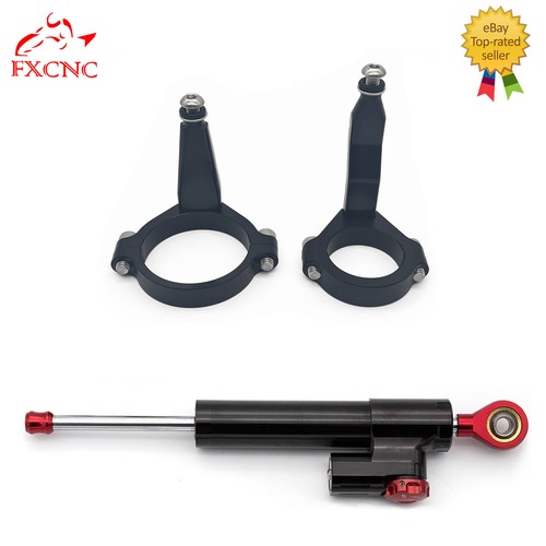 Soporte estabilizador amortiguador de dirección montaje para Kawasaki ZX4R ZX4RR 2023 2024 2025 - Imagen 1 de 17