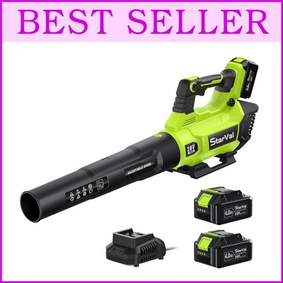 Handheld 20V Leaf Blower - Lightweight, Rechargeable, and Turbo Functionality