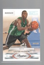 LESTER HUDSON 2009-10 PLAYOFF PRESTIGE DRAFT LIGHT BLUE ROOKIE CARD #198 /999