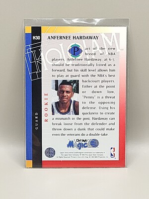 1993-94 Upper Deck Holojam Anfernee Hardaway #H30 Rookie RC Holo