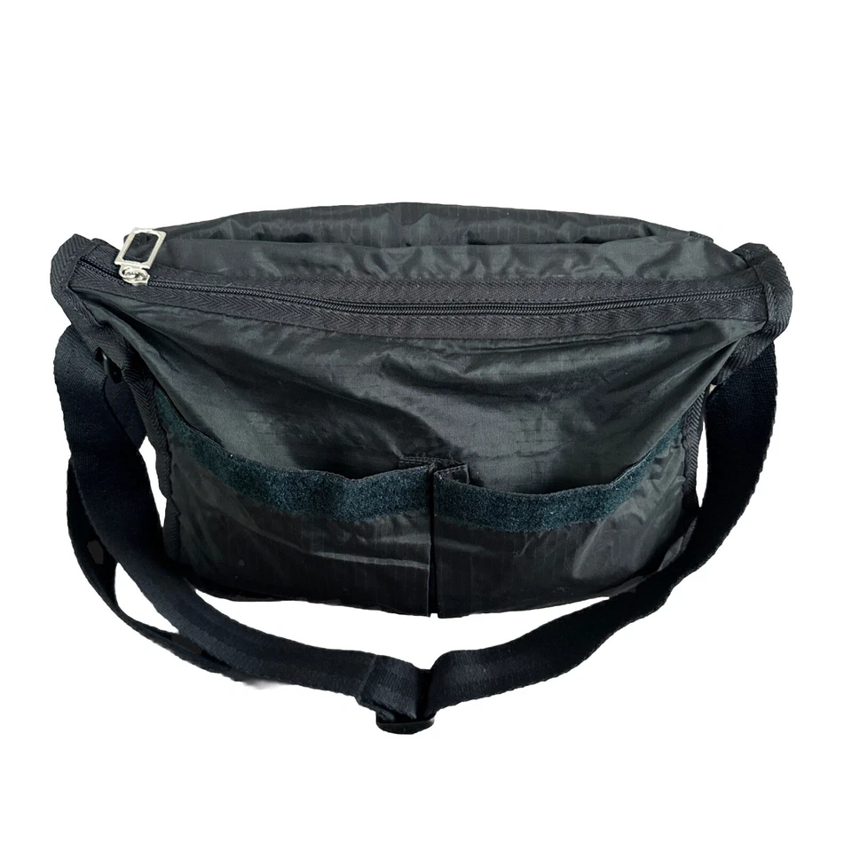 Сумка через плечо LeSportsac черная с регулируемым ремешком ручная кладь - Изображение 4 из 4