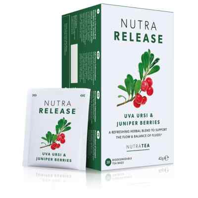 Nutra Tea Release Kräutertee 20 Teebeutel - unterstützt den Fluss & Gleichgewicht von Flüssigkeiten