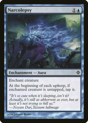 1x FOIL Narcolepsy ROE #079 MTG Magic English NM/Unplay common C card