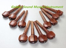 4/4 violin Fittings ,20pcs rosewood pegs ,beauty decoration Violin Accessories