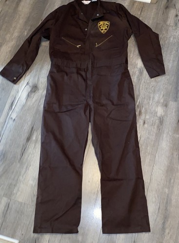 Montana Highway Patrol Brown Jumpsuit Uniform~Size 46~Walls Master Made ~NEW WOT - Picture 2 of 6