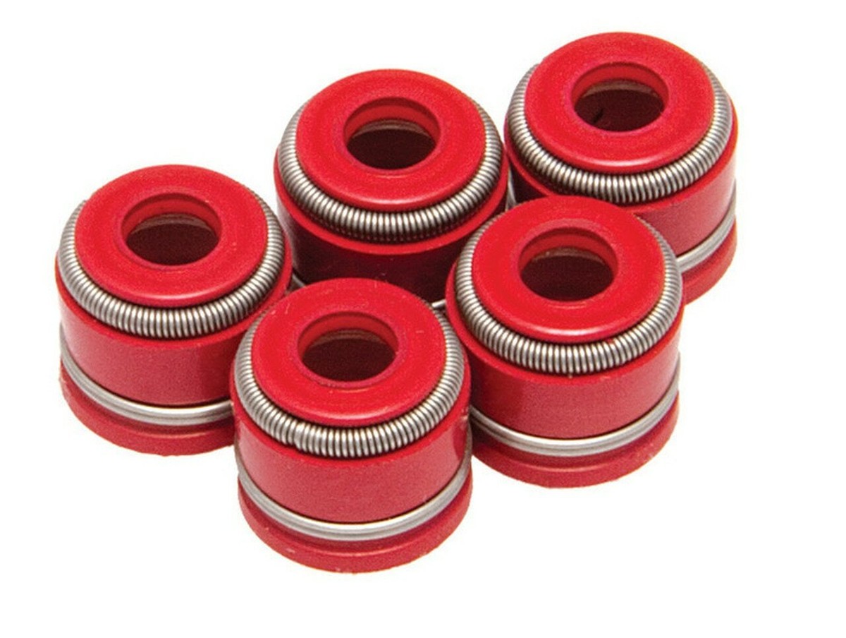 98-99 Yamaha YZ400F Kibblewhite Red Viton Valve Guide Seal Kit 80
