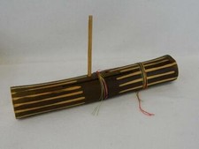 Wooden Musical Hand Percussion Instrument Sound Tube With Sound Stick