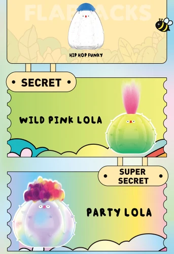 FLABJACKS LOLO + LOLA Sofubi Series Blind Box Confirmed Figure Art Toys - Bild 4 von 29