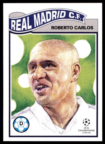 Roberto Carlos #325 — 2021 Topps Living UEFA Champions League soccer card