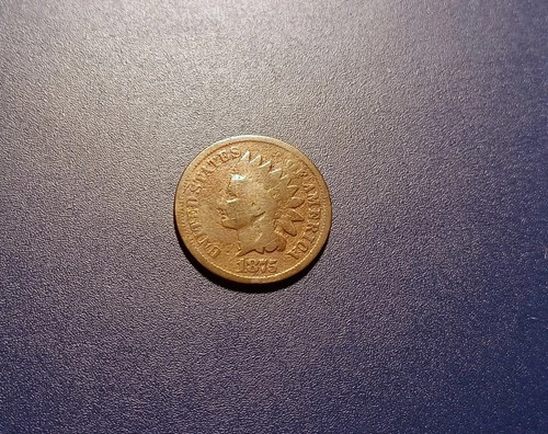 Good 1875 Indian Head Cent