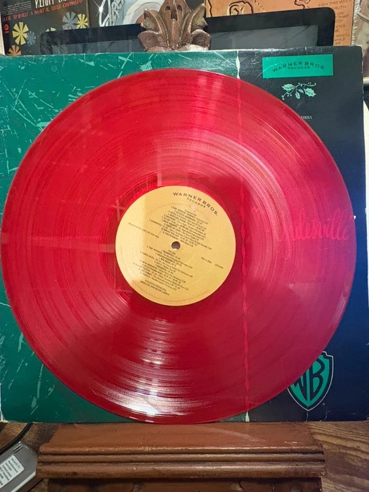 YULESVILLE RED VINYL Christmas ID Lp w MADONNA, PRINCE, HARRISON Holidays - Image 3 of 4