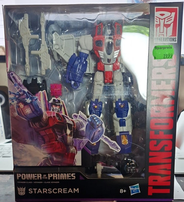 Transformers E1137 Voyager Class Starscream Power of The Primes Neu OVP