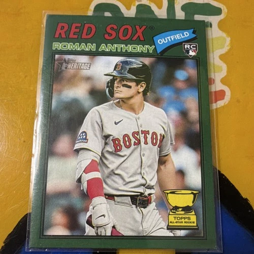 Topps Heritage Rookie All-Star Roman Anthony Red Sox #86 Baseball Card 2024
