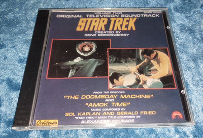 Star Trek Volume Two ~ The Doomsday Machine / Amok Time CD Album Excellent
