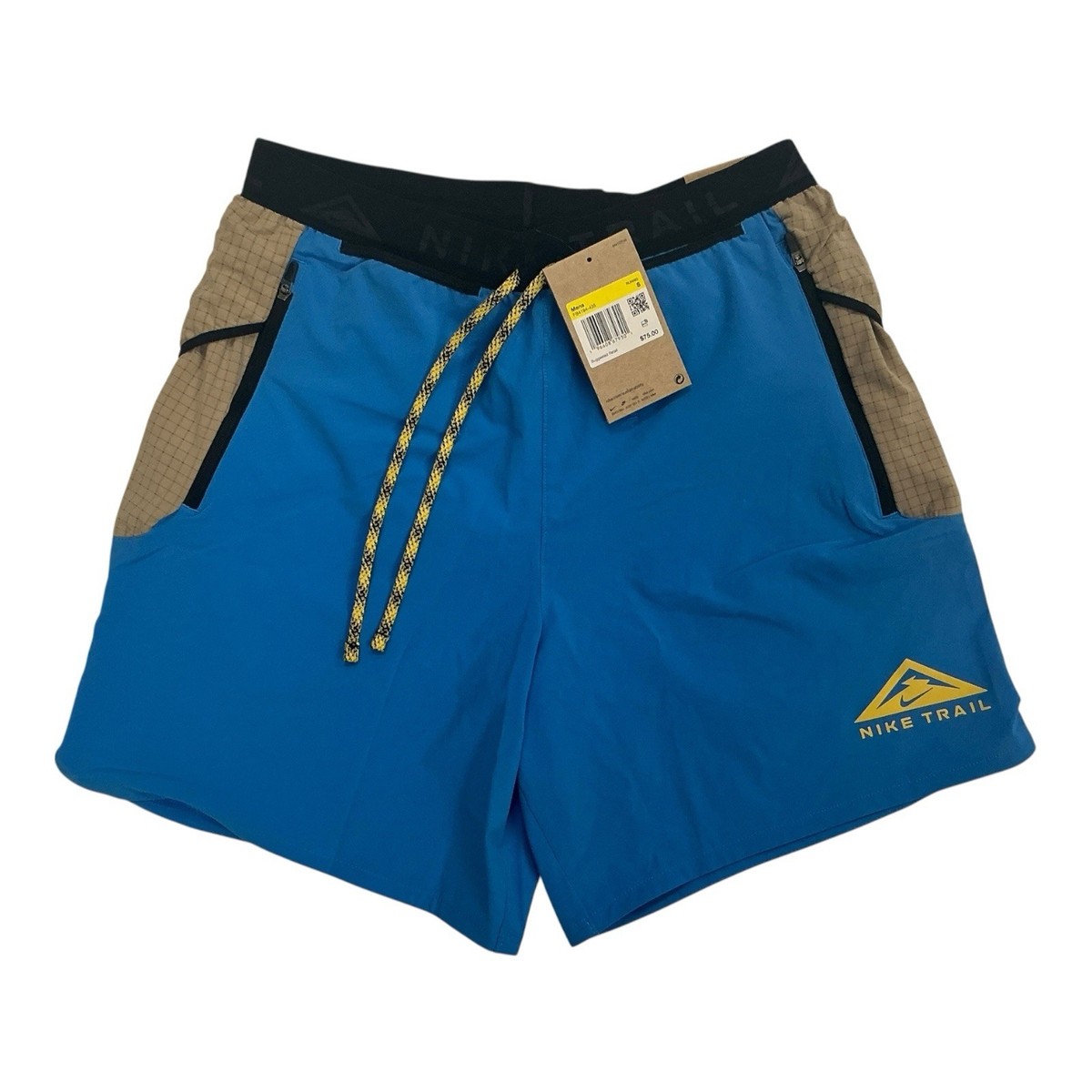 nike trail shorts blue