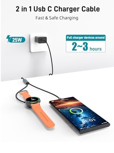 2 in for Samsung Watch Charger, Compatible with Samsung Galaxy Watch 1 - Picture 4 of 7