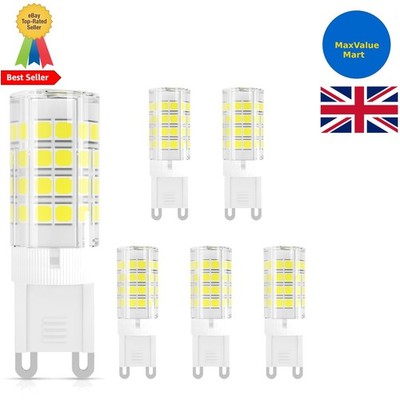 G9 LED Glühbirnen 3W, 40W Halogen Äquivalent - hell & umweltfreundlich 6er Pack