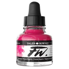 FW Acrylic Artists Ink 1oz-Process Magenta