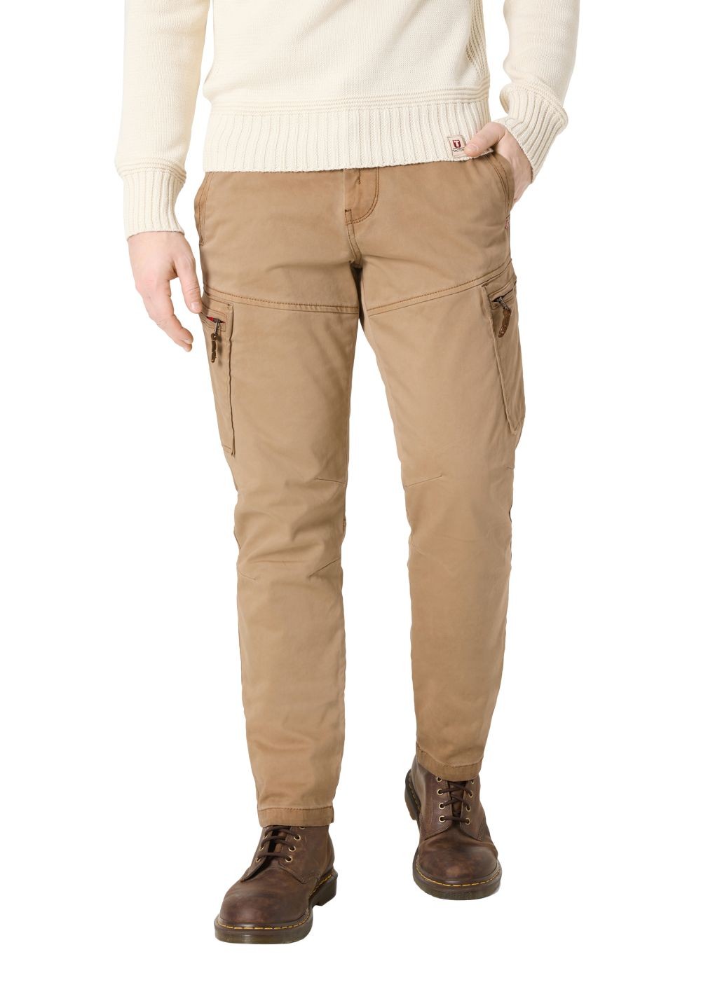 Pantalones Cargo Para Hombre REGULAR LENNOXTZ - Cintura Media - Corte Regular