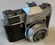 Kodak Retina Reflex 35mm Film Camera 025 Schneider-Kreuznach 50mm F2 Xenon Lens