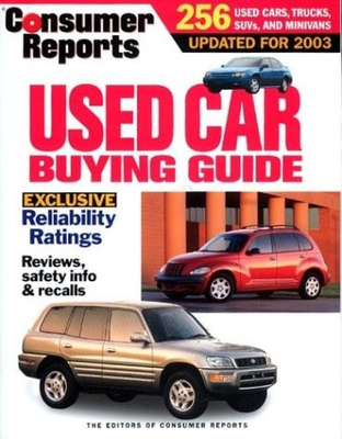 #ad Consumer Reports Used Car Buying Guide 2003 $61.41