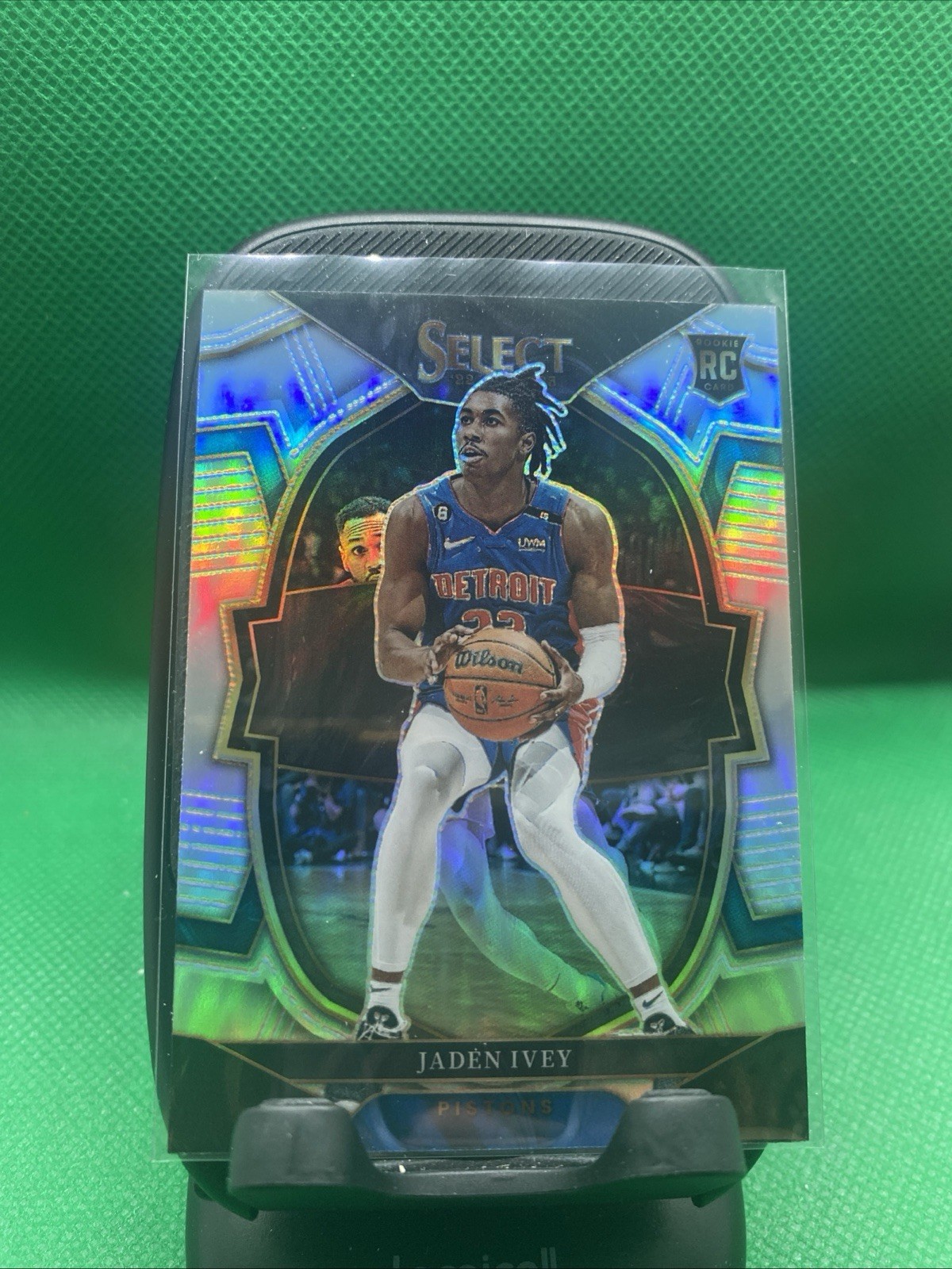 2022-23 Panini Select Basketball Jaden Ivey Rookie Concourse Silver Prizm #87