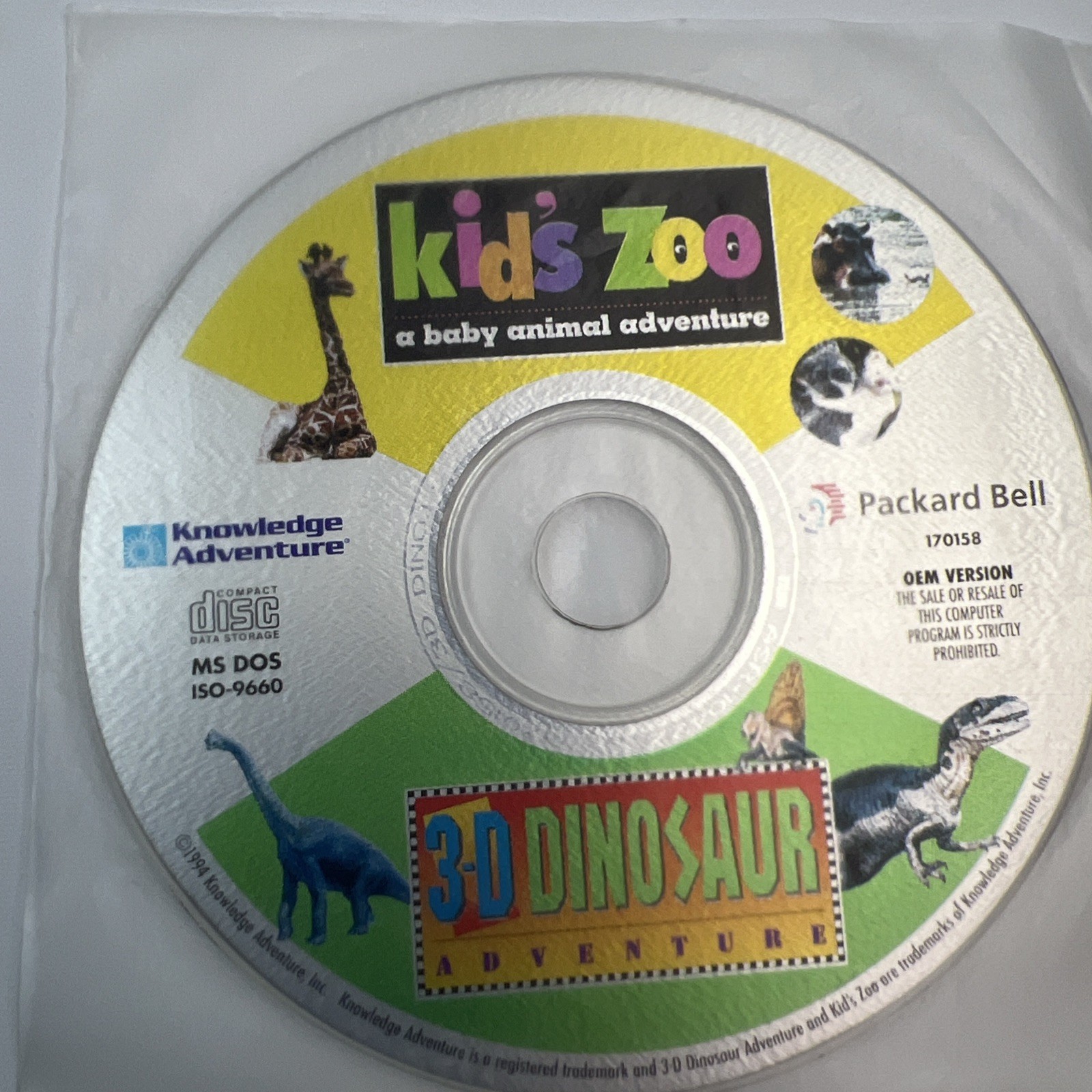 Packard Bell CD Collection Vintage 14 CDs With Box and Sleeves Appears Unused