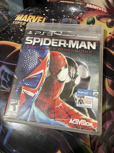 Spiderman: Shattered Dimensions Sony PlayStation 3 W Bonus Walmart Comic Tested