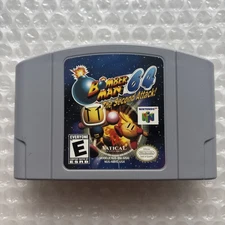 Bomberman 64: The Second Attack (Nintendo 64, 2000) N64 Authentic Cleaned Tested