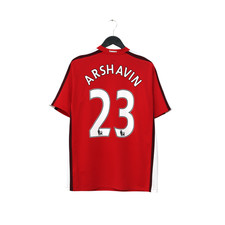 2008/10  Arshavin #23 Arsenal Vintage Nike Home Football Shirt (L)