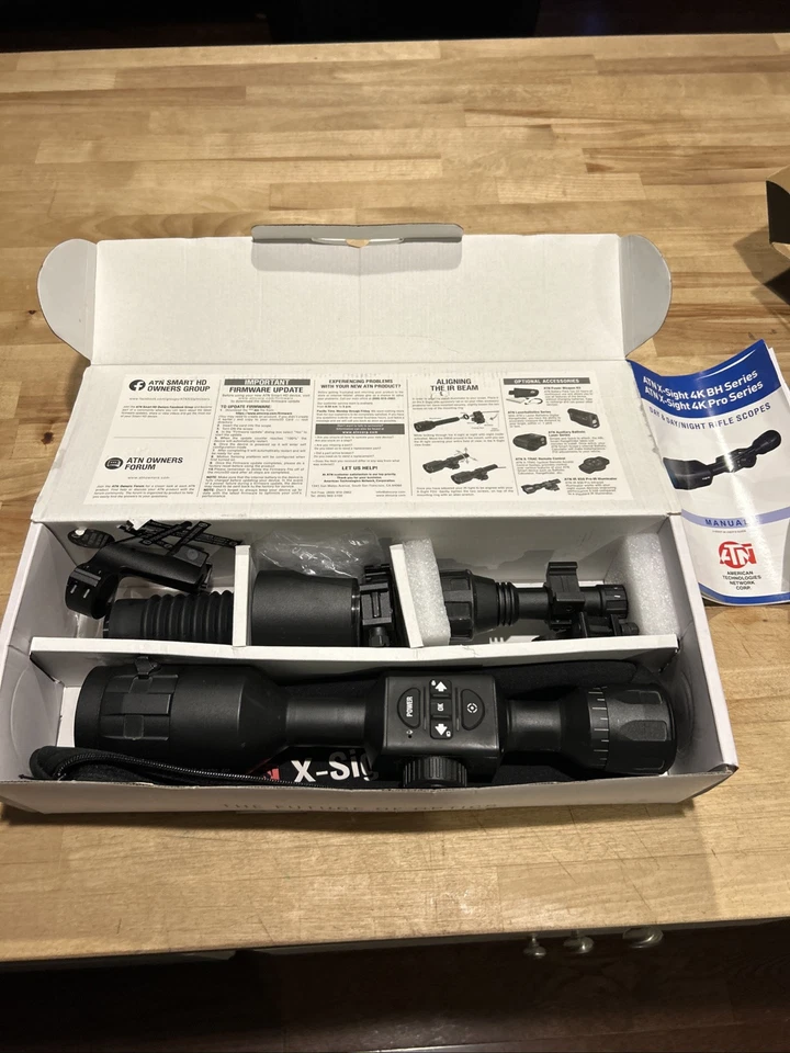 ATN X-sight 4k Pro With Ultra HD Optics 3-14x Scope With Weltool LH2 IR Illumina - Image 2 of 4