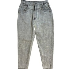Gitano Vintage Mom Jeans High Waist Acid Wash Denim Jeans Size 10
