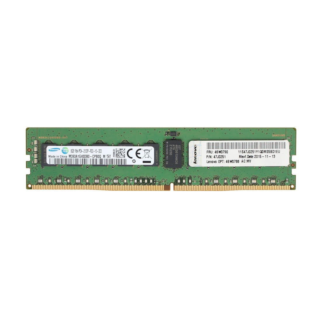 Lenovo 46W0790 8GB PC4-17000P-R (DDR4 -2133MHz) RAM - 1yr Warranty