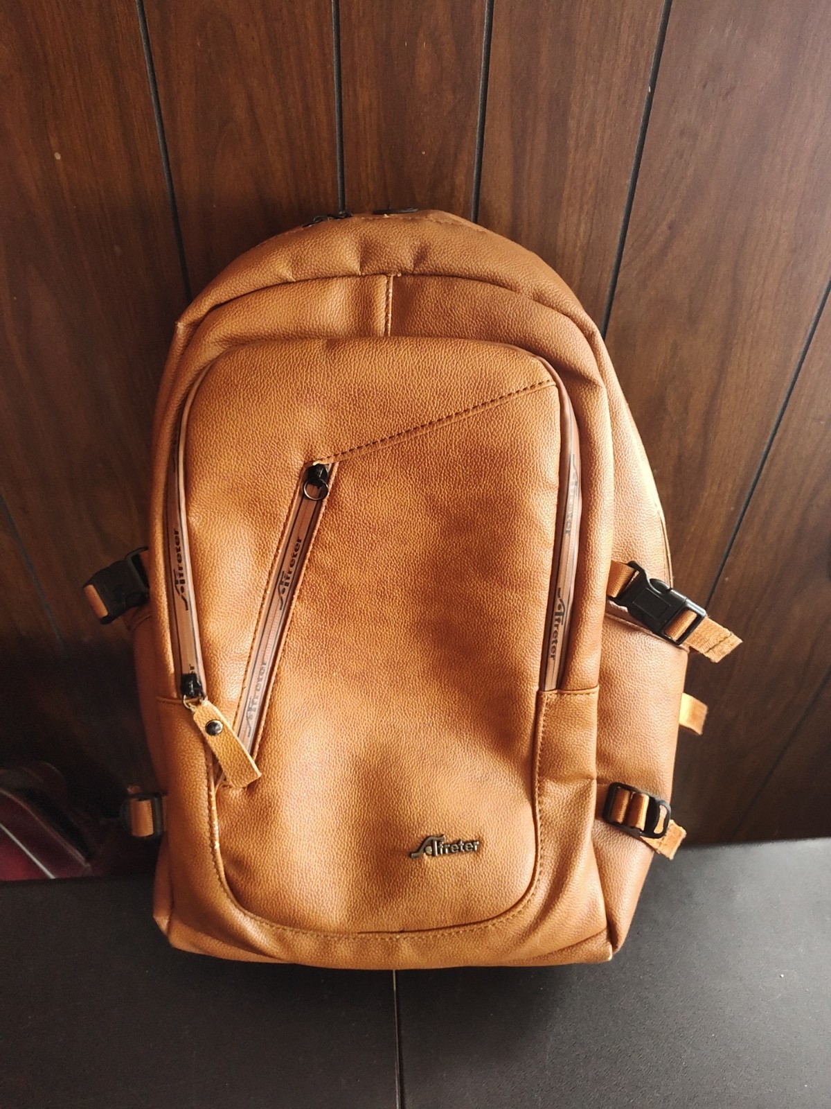 For Women&men, Pu Vintage Travel Khaki