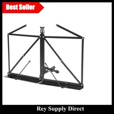 Adjustable Metal Desktop Music Stand - Stability & Compact Design for Musicians