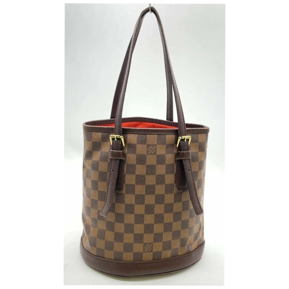 Cubo Louis Vuitton Damier Level Marais con caja/bolsa 494-051825 Foto 2 de 4