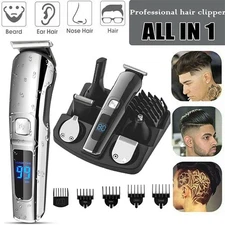 Beard Trimmer for Men Electric Razor &Shaver Cordless Hair Clippers Trimmers Set