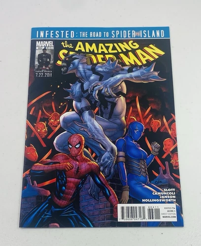 Amazing Spider-Man #664 -2011 ANTI-VENOM ROAD SPIDER ISLAND Marvel Comics(MCU)