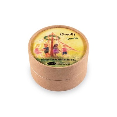 Seccorell Rondo - ganz besondere Fingerfarben trocken - Fingerwischmalfarbe 