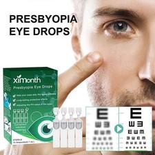 ..10-50x Presbyopia Vision Restore Eye Drops Relieve Clean Fatigue Z4Q1